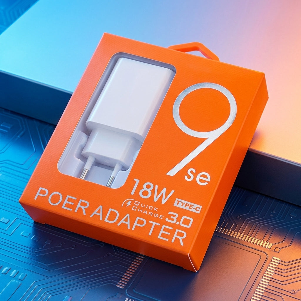 Carregador 18W Tipo-C Quick Charge 3.0 (9SE)