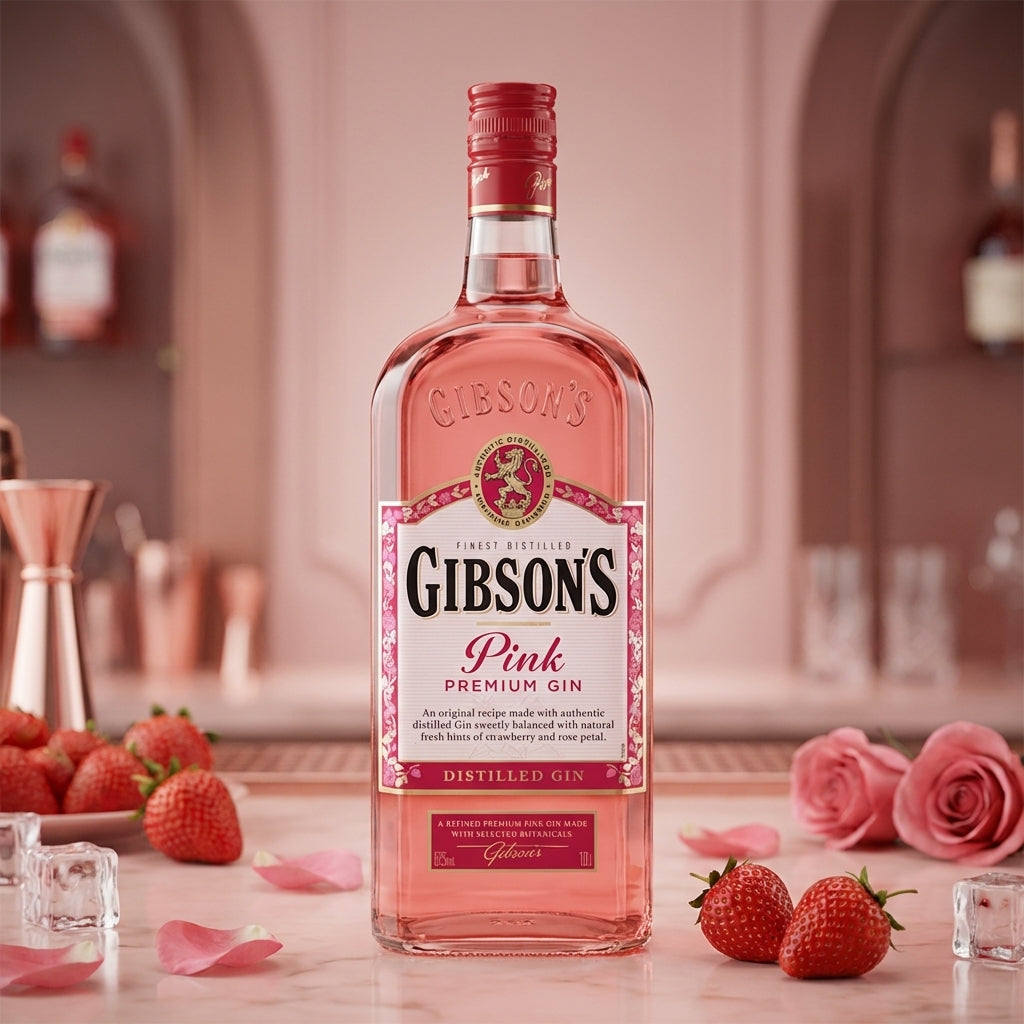 Gin Gibson’s Pink Premium 1L