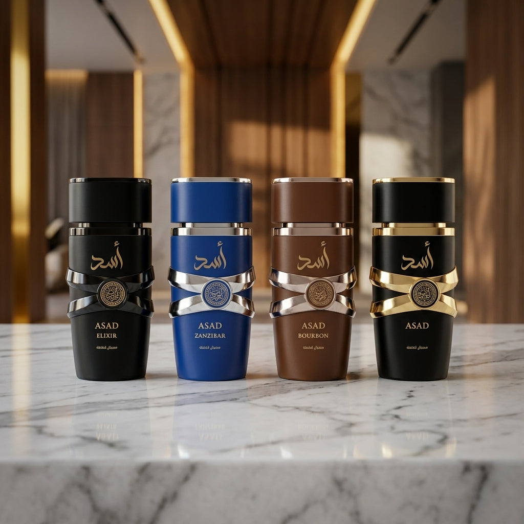 Kit Mini Perfumes Lattafa Asad Collection