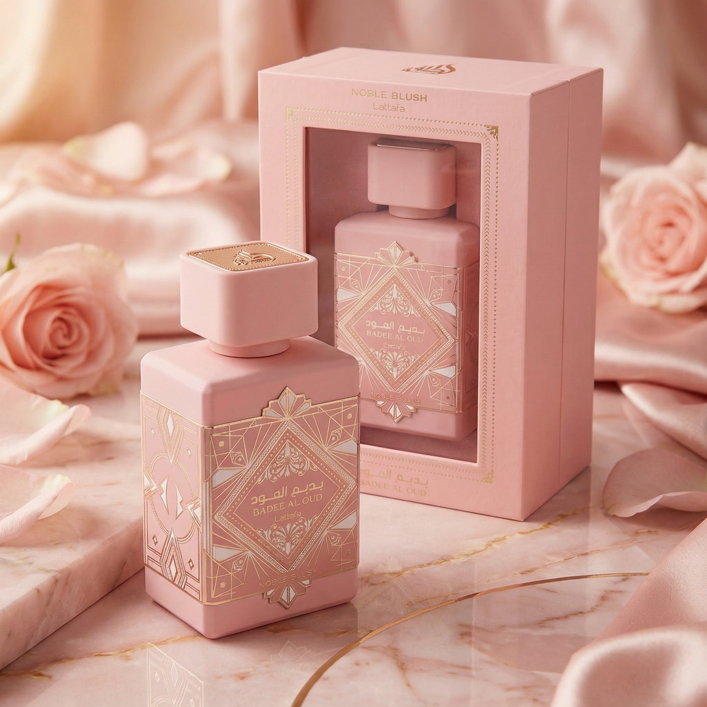 Perfume Lattafa Badee Al Oud Noble Blush Eau de Parfum 100ml