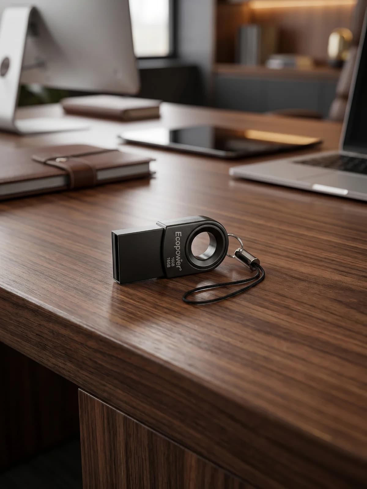 Pendrive Ecopower Love 16GB USB 2.0 Metálico