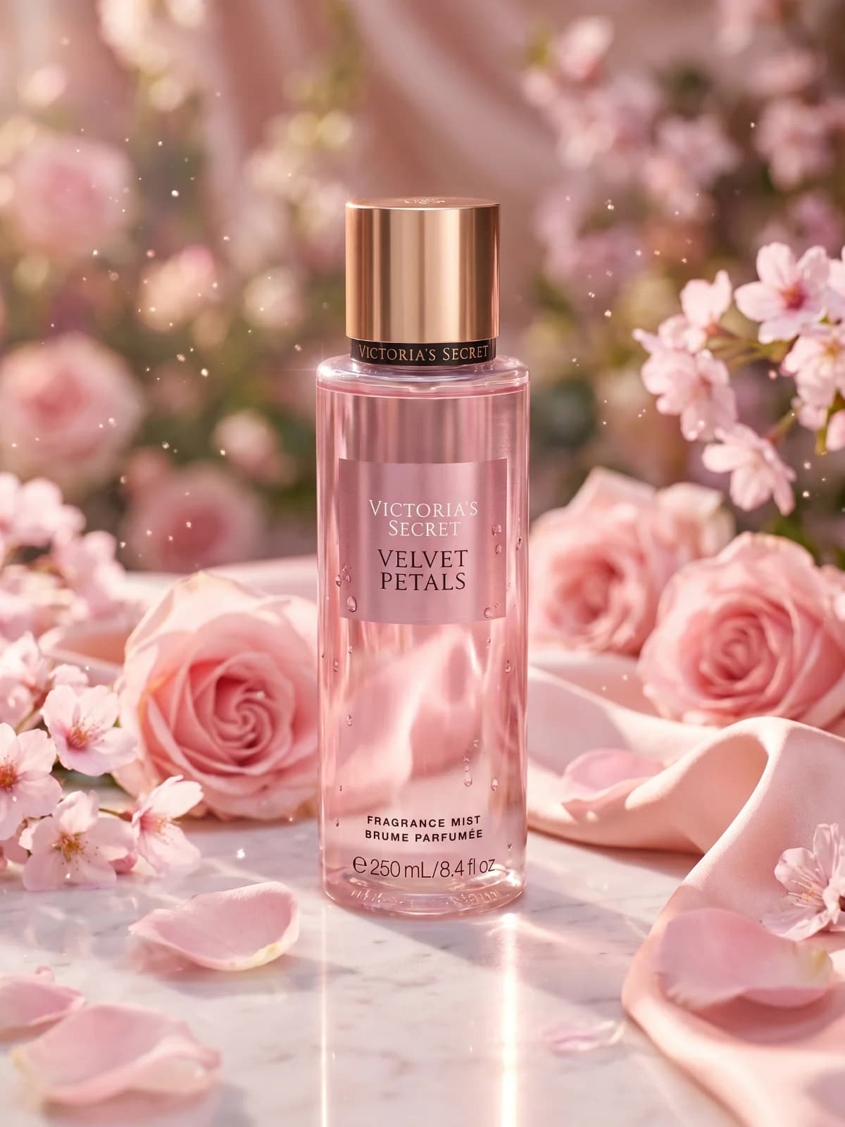 Body Splash Victoria's Secret Velvet Petals Fragrance Mist 250ml