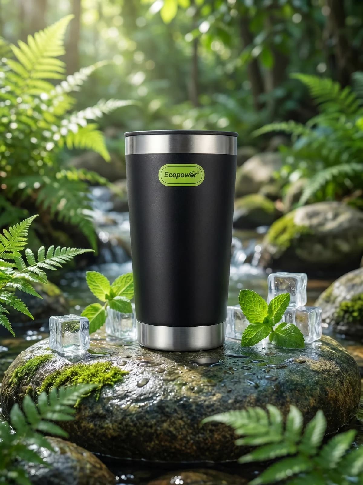 Copo Térmico Ecopower Vacuum Pot com Tampa