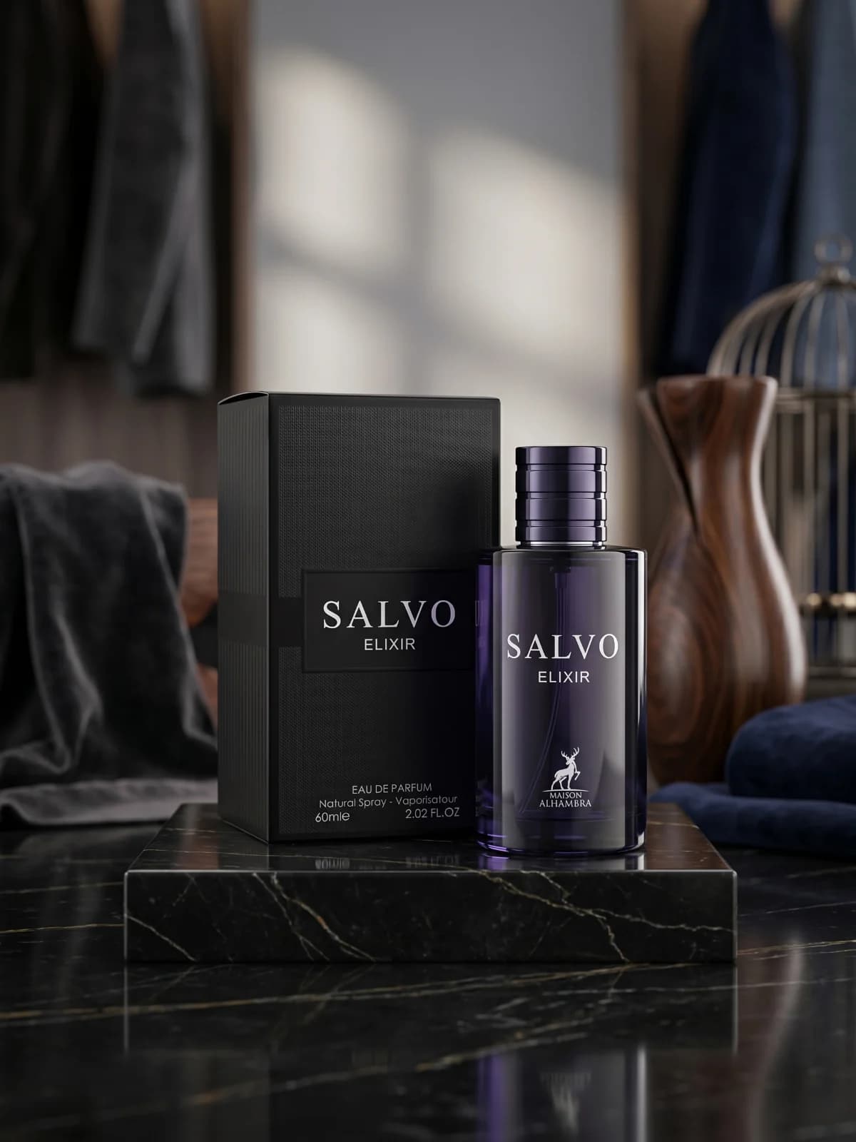 Maison Alhambra Salvo Elixir Eau de Parfum Masculino