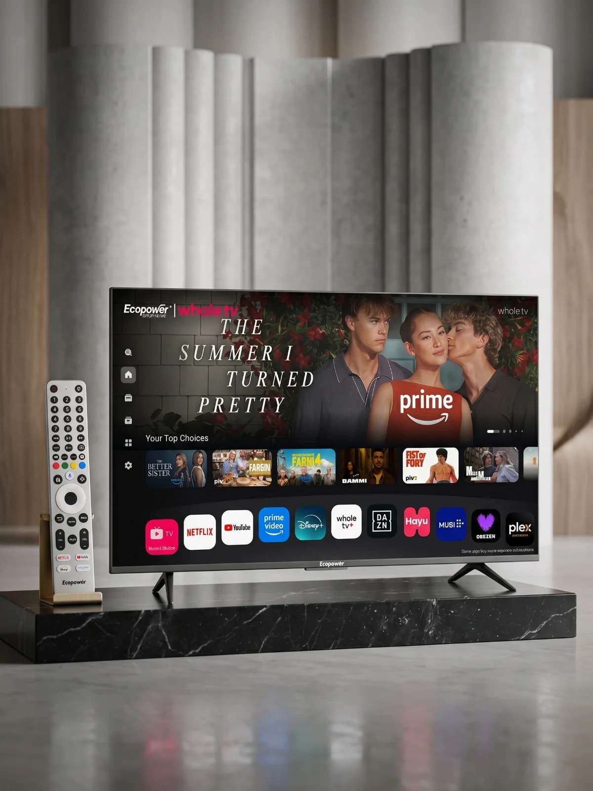 Smart TV Ecopower 65" EP-TV065 4K Android TV