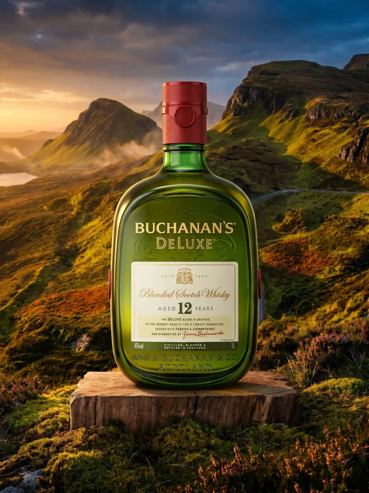 Buchanan's Deluxe 12 Anos 1L