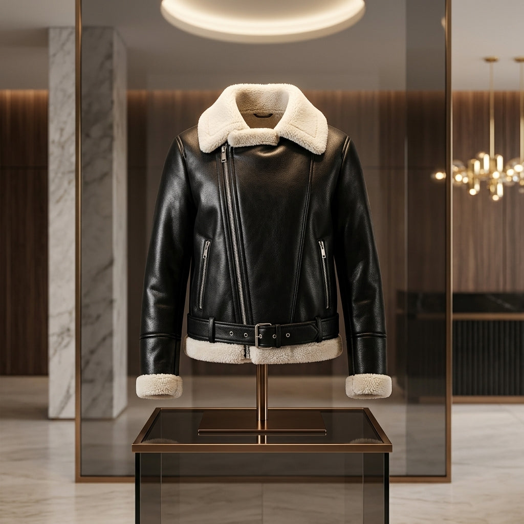 Jaqueta Biker Feminina Premium
