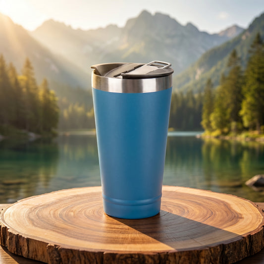 Copo Térmico Ecopower EP-G101 em Inox com Tampa