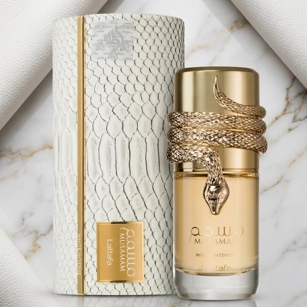 Perfume Qaaed Al Musamam White Intense Lattafa Eau de Parfum 100ml
