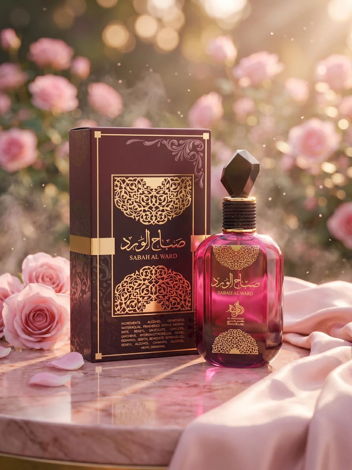 サバハ アル ワルド 100ml オードパルファム Sabah Al Ward Al Wataniah Eau de Parfum 100ml | Z&B Imports